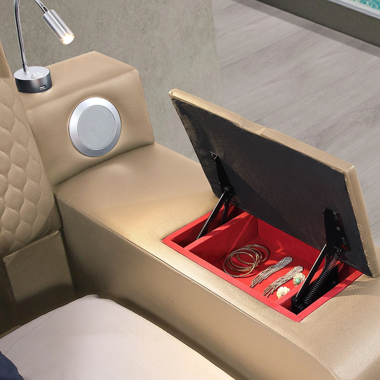 Zoya - Smart Multifunctional Bed, Built In Bluetooth Speakers, USB Charging - Image 25